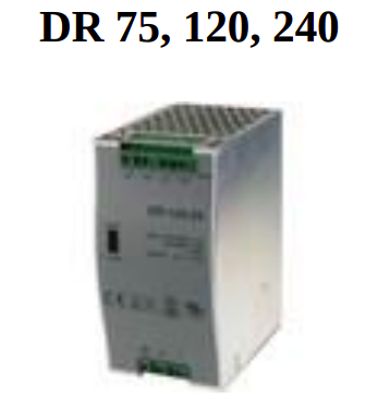 MARTENS ELEKTRONIK DR75 Блоки питания