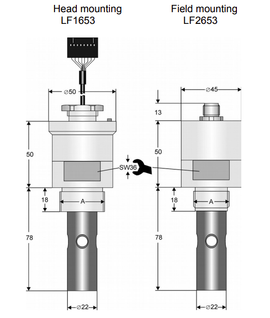 Ячейка проводимости измерительная MARTENS ELEKTRONIK LF1653-C0.1-G1A-03 Стандарты калибровочные #2